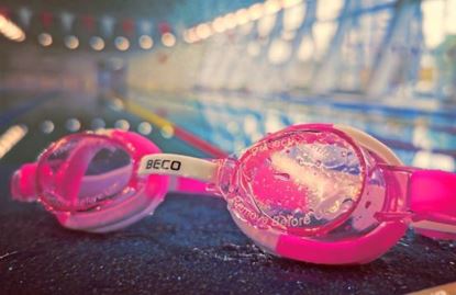 Bild von Schwimmbrille Kind pink